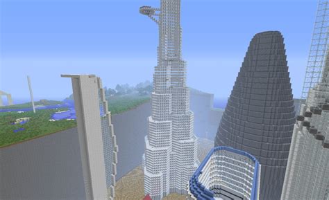 Burj Khalifa Minecraft Project