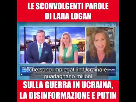 Le Sconvolgenti Parole Di Lara Logan Ascoltate Youtube