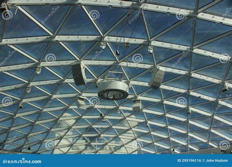 Skydome Roof on the Cruise Ship Iona Stock Photo - Image of lattice, symmetry: 295196116