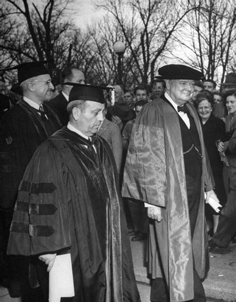 Iron Curtain Speech: Photos from Churchill's Sinews of Peace Talk ...