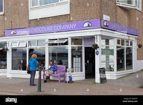 Specialist chocolate shop of The Oban Chocolate Company, Oban, Scotland ...