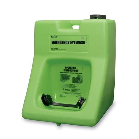 Honeywell Fendall Porta Stream II Emergency Facility Eyewash Station (5PK / CONUS) (HW-EYEWASH-5PK-CONUS)