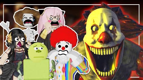 5 Clowns Visit The Nightmare Circus Roblox The Mimic Youtube