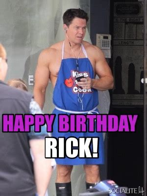 Meme Creator - Funny Happy Birthday RICK! Meme Generator at MemeCreator ...