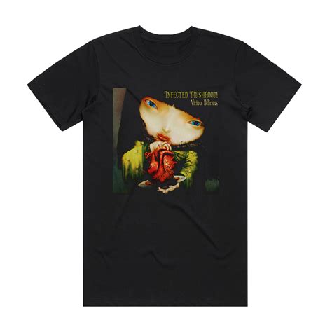 Infected Mushroom Vicious Delicious Album Cover T-Shirt Black – ALBUM COVER T-SHIRTS