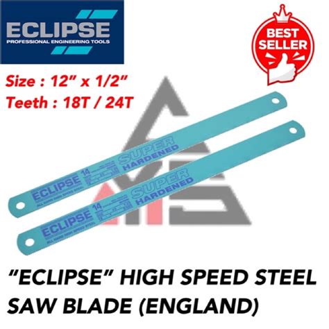 Quality Eclipse High Speed Steel Saw Blades Machine Hacksaw