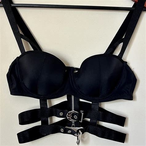 Killstar Womens Black Bra Depop