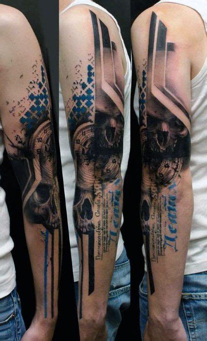 Top Best Abstract Tattoos For Men Artistic Designs Cool Tattoos