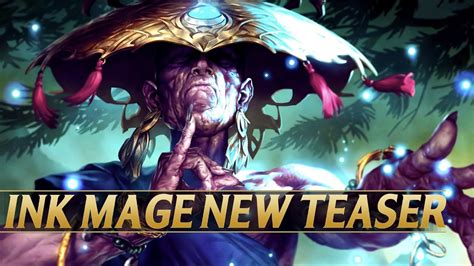 Ink Mage New Champion Teaser League Of Legends Youtube