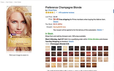 L Oreal Preference Champagne Blonde Haircolor ONLY 2 26 Simple Coupon Deals