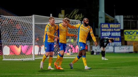 Man Of The Match Stags 2 2 Posh Mansfield Win 3 1 On Pens News