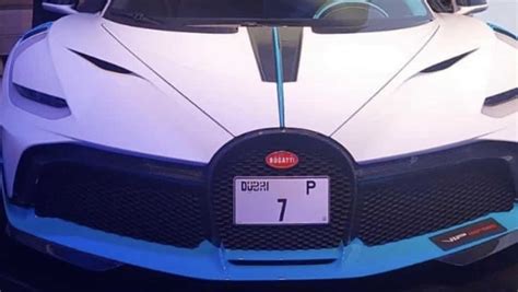 Dubai P World S Most Expensive Number Plate Sold For A Record