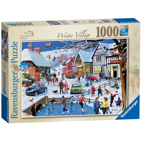 Ravensburger Leisure Days No 3 The Winter Village 1000 Piece Puzzle