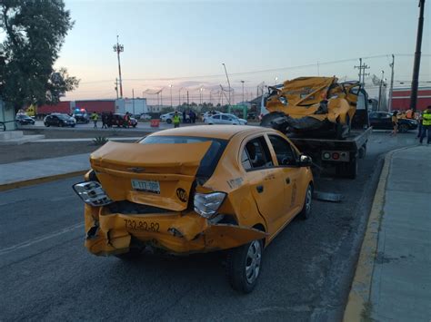 Cami N De Personal Provoca Choque Carambola En La Torre N Matamoros