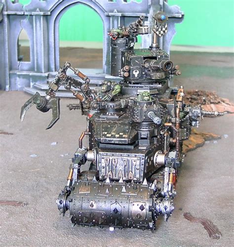 Battlewagon Deff Rolla Deffrolla Goff Goffs Orks Ouze Warhammer