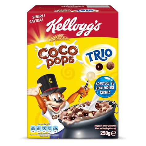Cocoa Pops Trio Dark And White Chocolate Kelloggs Tr