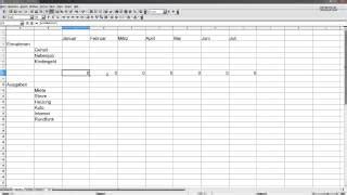 Haushaltsbuch Mit Excel Oder Open Office Calc Doovi