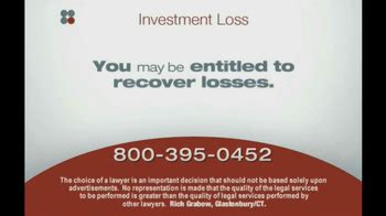 Sokolove Law Llc Tv Commercial Investment Banking Ispot Tv