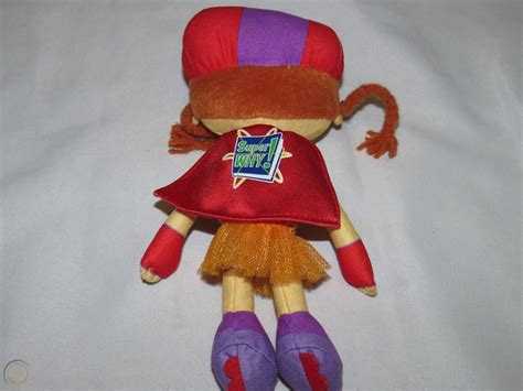 Super Why Wonder Red Character Plush Doll Toy PBS Learning Curve 9 ...