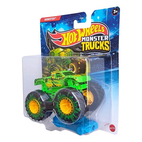 Hot Wheels Monster Trucks 1 64 Gunkster FYJ44 JDP70 Mattel DoRéMi Brinquedos As melhores