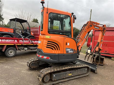 Digger Bidder 2018 Doosan Dx35z Mini Digger