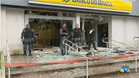 Bandidos explodem agência do Banco do Brasil no Maranhão Maranhão G1