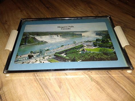 Vintage Niagara Falls Canada Tray Etsy