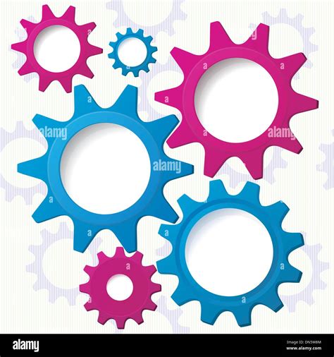 Cog Wheels Textured Background Vector Stock Vector Image And Art Alamy