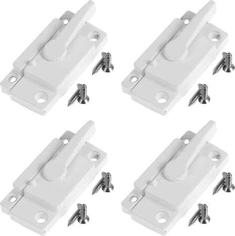 4/8Pcs Window Sash Locks, Zinc Alloy Window Latches, Window Latches