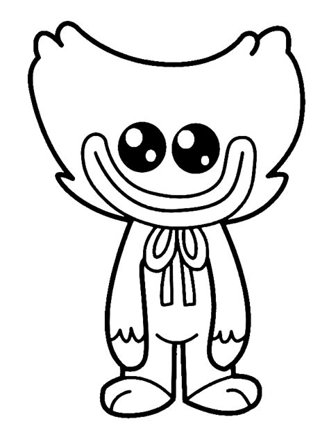 Dibujo De Huggy Wuggy Para Colorear Themelower