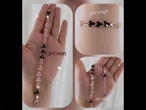 K Renkl Yapimi Kolay B Lekl K Two Tone Easy To Make Bracelet