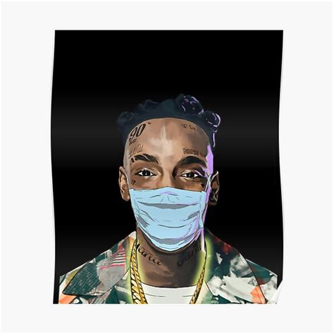 Ynw Melly Fan Art Merch Poster By Saltysam Redbubble