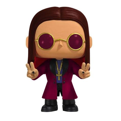 Funko Pop Rock Ozzy Osbourne 12 Original Colecionavel Moça do Pop