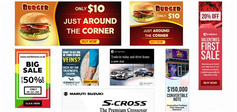 Web Banner Ads Compilation 01 Behance