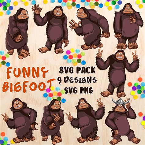 Bigfoot Svg Vector Design Masterbundles