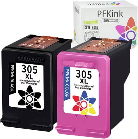 Pfkink Xl Cartouches D Encre De Remplacement Remanufactur Es Pour Hp