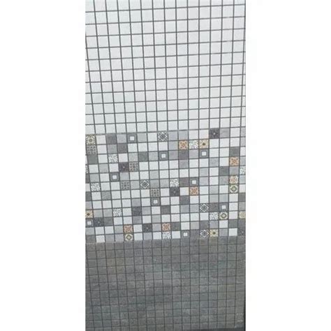 Matt Rectangular Designer Wall Tile Thickness 5 10 Mm At Rs 110