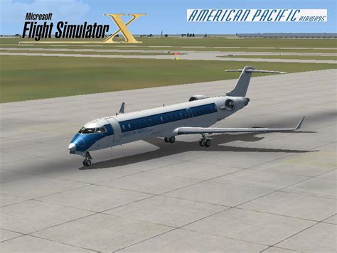 Fsx American Pacific Bombardier Crj 700 Flight Simulator X