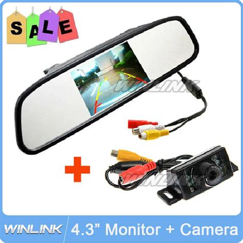 2015 New IR LED Night Vision Car Rear View Camera With 4.3 inch Color ...