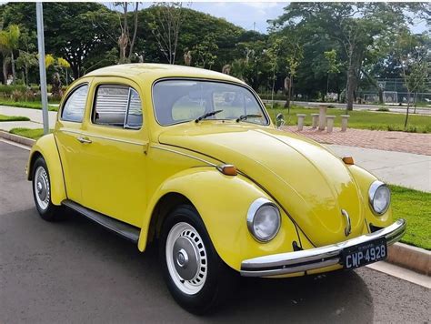 FUSCA 1977 A Estação Raridades reúne Carros antigos de todo o Brasil