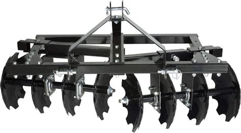 Impact Implements Cat 0 Disc Plow Harrow For Prep Soil Cut Weeds