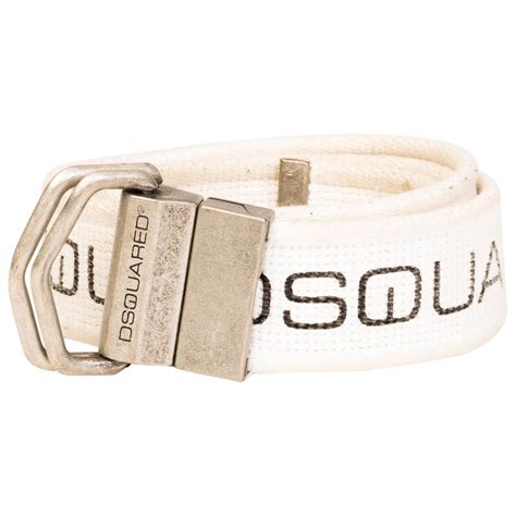 Dsquared Black Leather Gold Hardware Belt For Sale At Stdibs