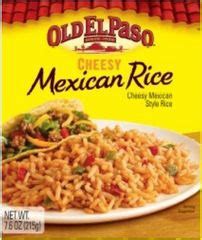 Old El Paso Cheesy Mexican Rice - 1Source