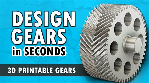 How To Create Gears In Fusion 360 Youtube