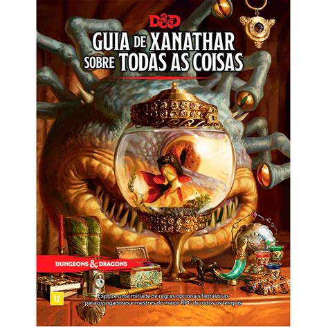 Livro Dungeons Dragons Guia De Xanathar Para Todas As Coisas Rpg