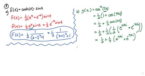 SOLVED Solve Cach Of Following DE Subject To Given Conditions If Any