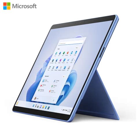 微软 Microsoft Surface Pro9 12代i7 16g 256g 13英寸二合一平板电脑 宝石蓝 超窄边框触屏 轻薄本笔记本电脑视频介绍 微软 Microsoft