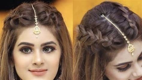 Hair Styles For Mehndi Functions Trendy Hairstyles For