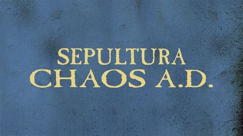 Sepultura Chaos A D Full Album Official Youtube Music