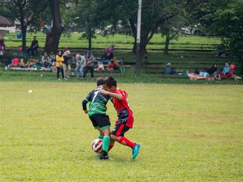 Asian Children Playing Football Editorial Stock Photo Image Of Girl